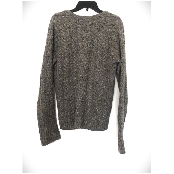 Rag & Bone Gray Specked Slouchy “Grandpa” Cardigan - Picture 3 of 8